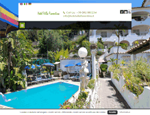 Tablet Screenshot of hotelvillafiorentina.com